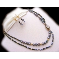 Set perle negre